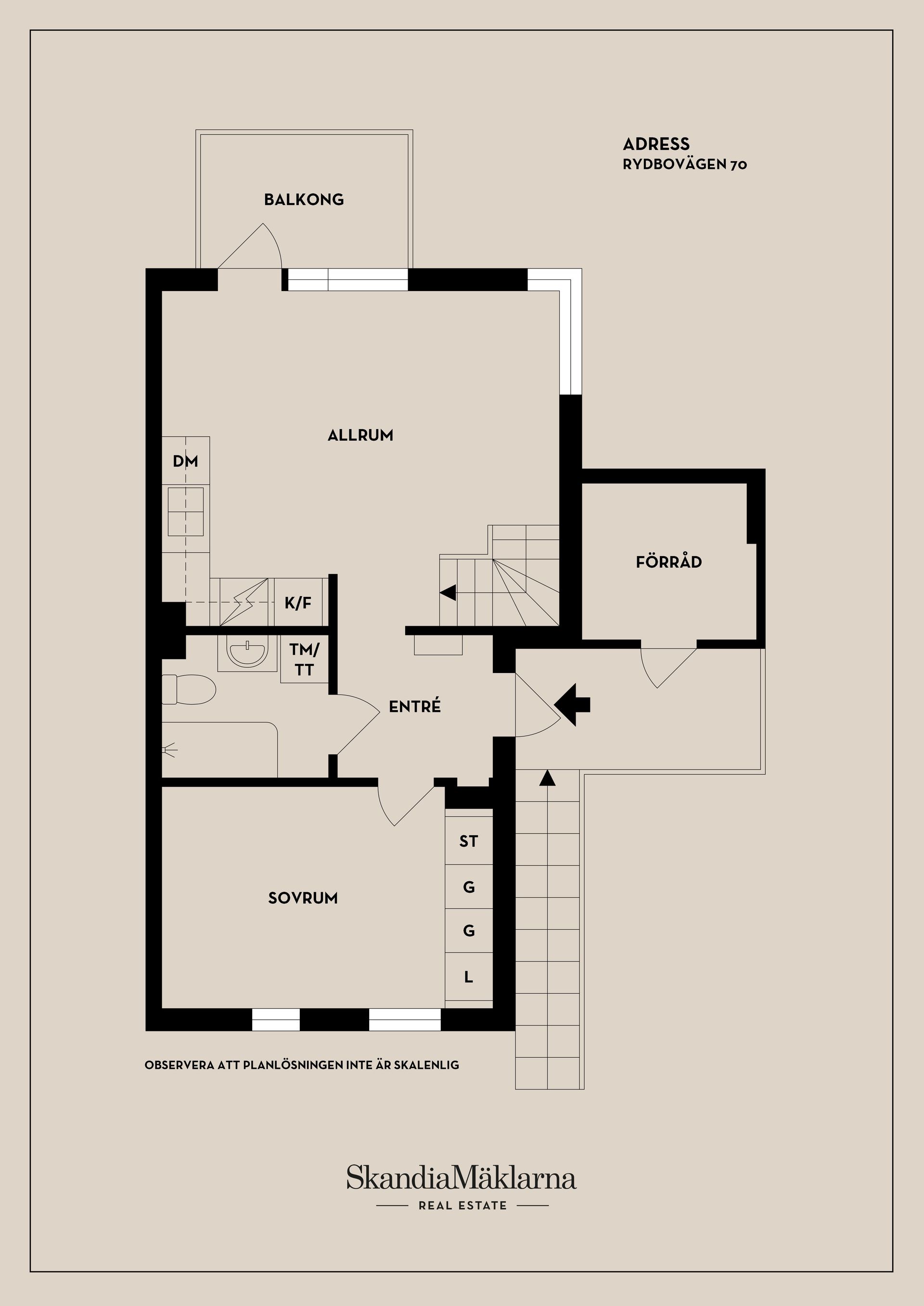 Bostadsrätt, Rydbovägen 70, Rydbo, Österåker