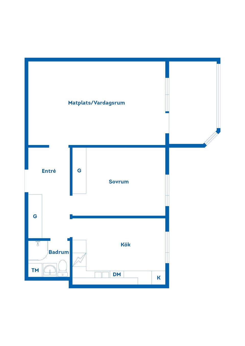Bostadsrätt, Tallvägen 17, Södertorn, Oskarshamn