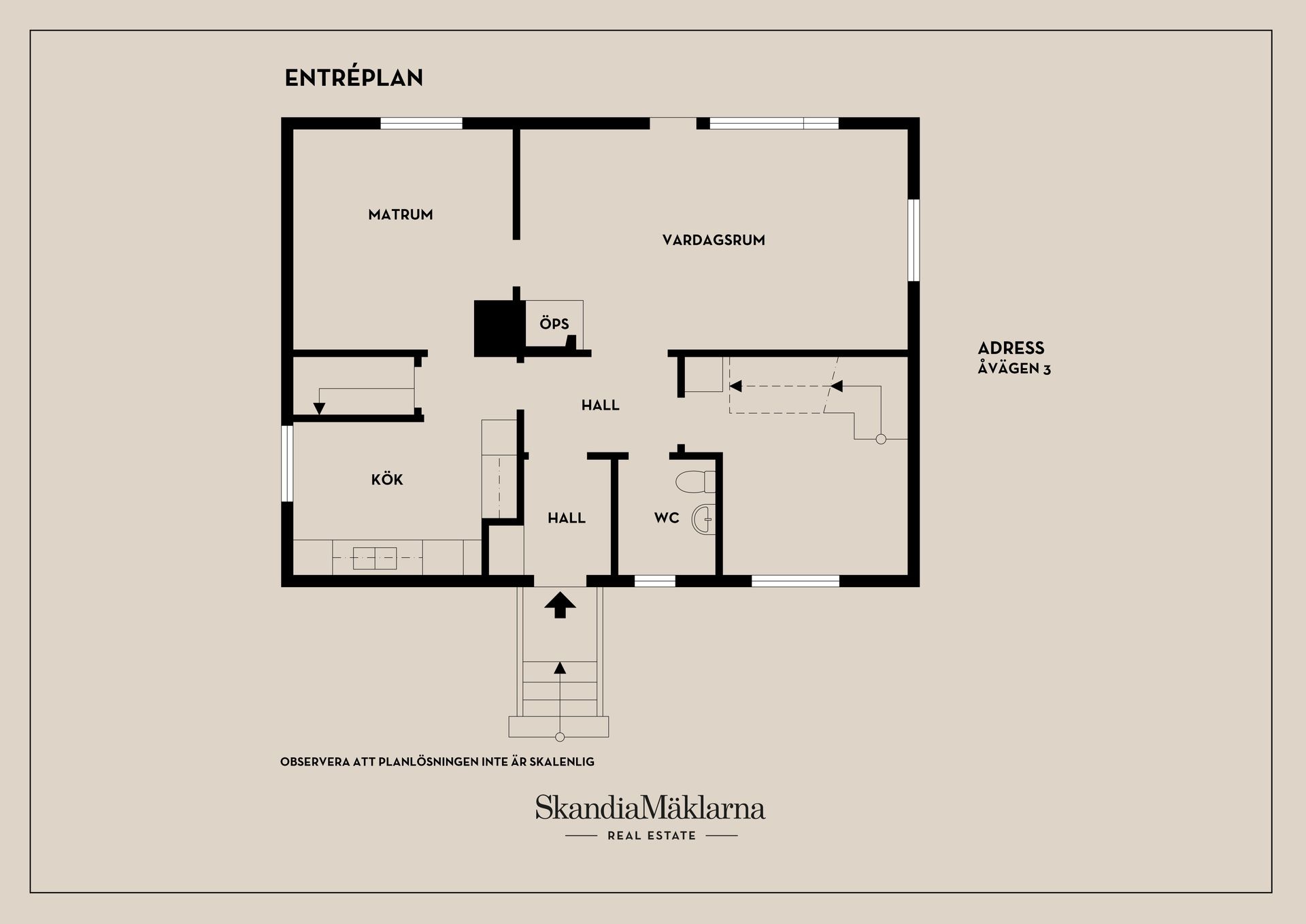 Villa, Åvägen 3, Centralt - Vagnhärad, Trosa