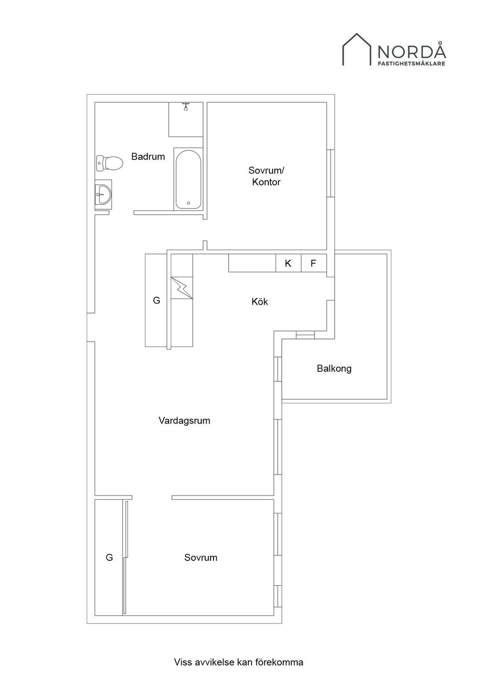 Bostadsrätt, Beväringsgatan 2A, Örebro