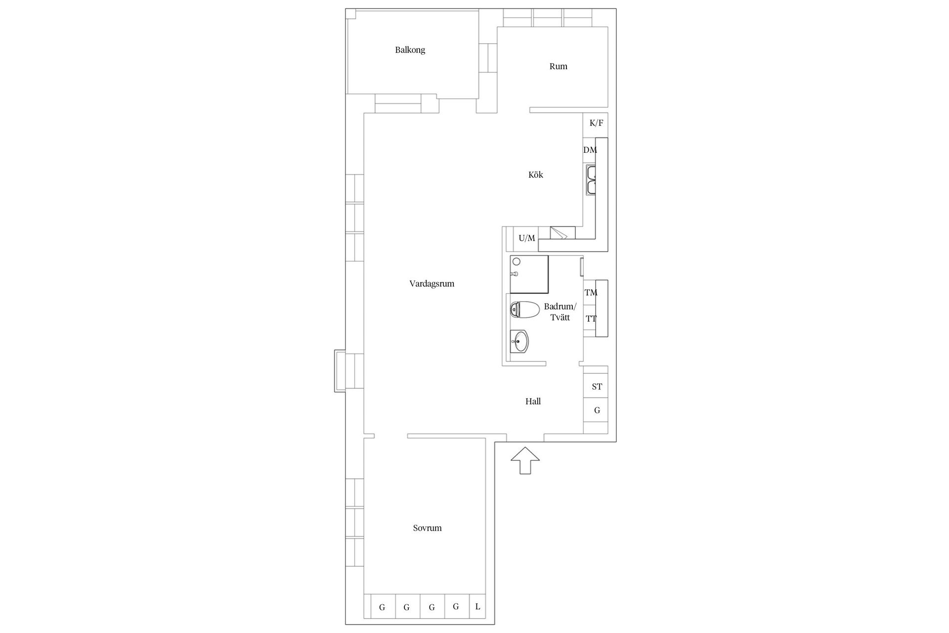 Bostadsrätt, Monsungatan 48, Eriksberg, Göteborg