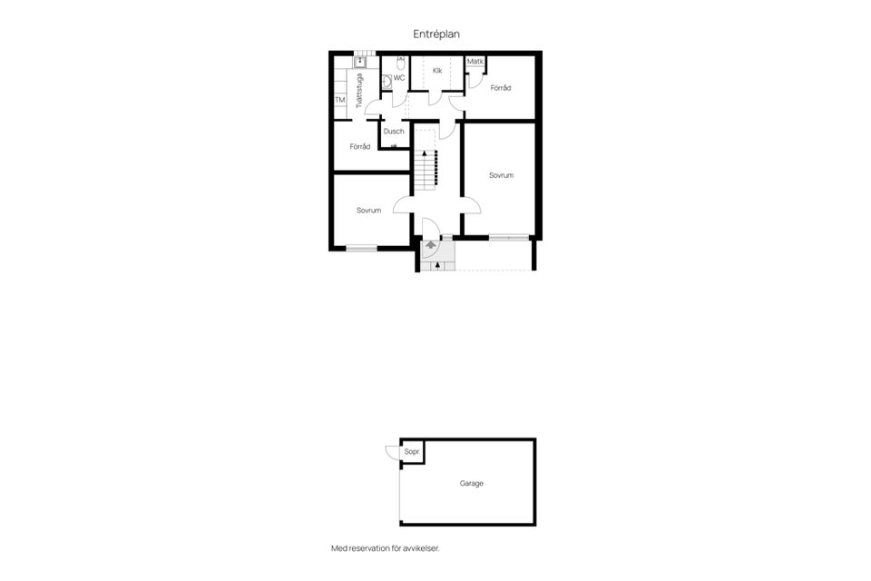 Radhus, Runstensvägen 66, Granlo, Sundsvall