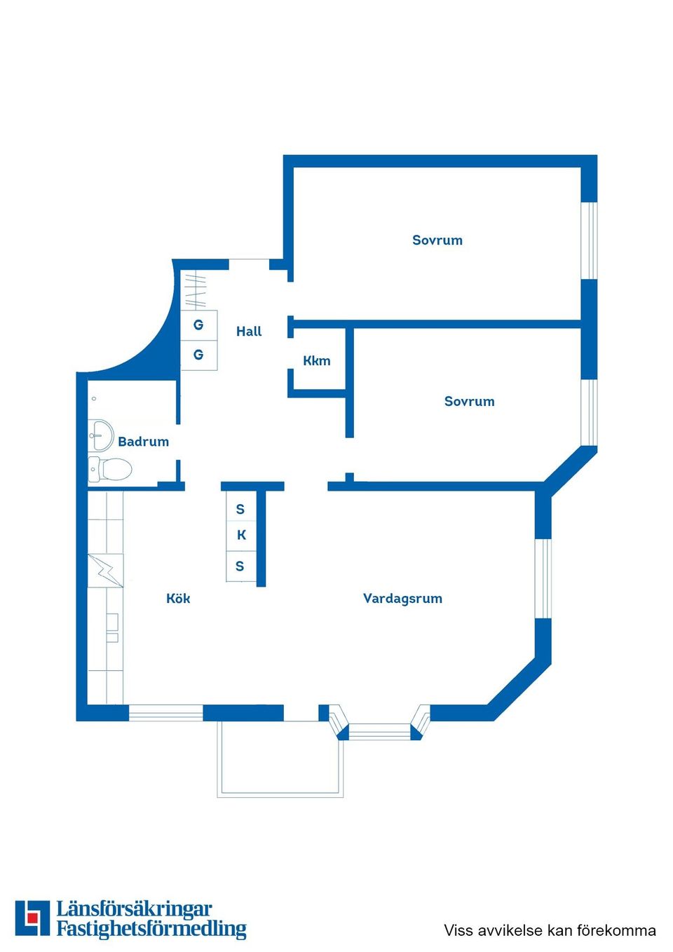 Bostadsrätt, Fjällkroken 1 Lgh 1304, Tullen, Borås