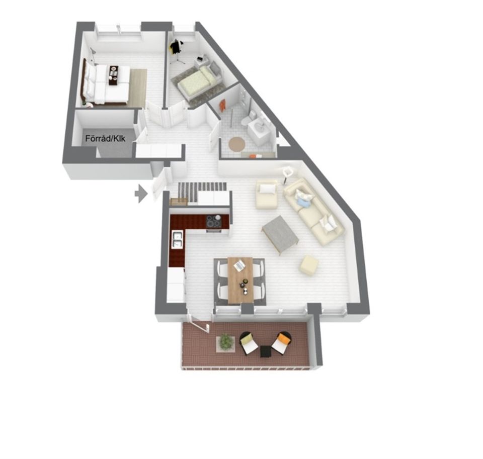 Bostadsrätt, Kolonnvägen 50, Ulriksdal, Solna