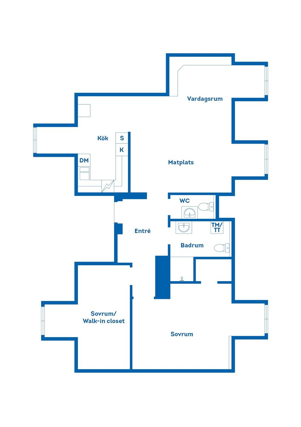 Bostadsrätt, Gripsholm Utsikten 2B, Mariefred, Strängnäs
