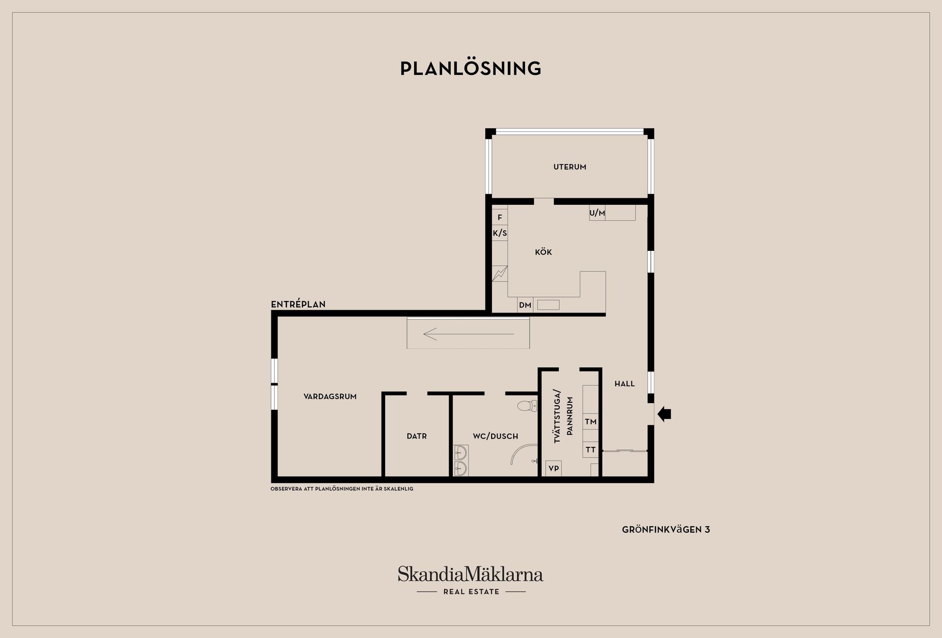 Villa, Grönfinkvägen 3, Borsökna, Eskilstuna