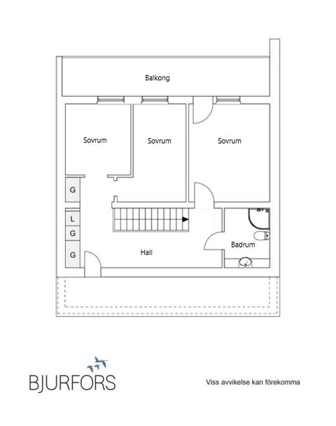 Villa, Radhus, Nyponvägen 15, Morön, Skellefteå