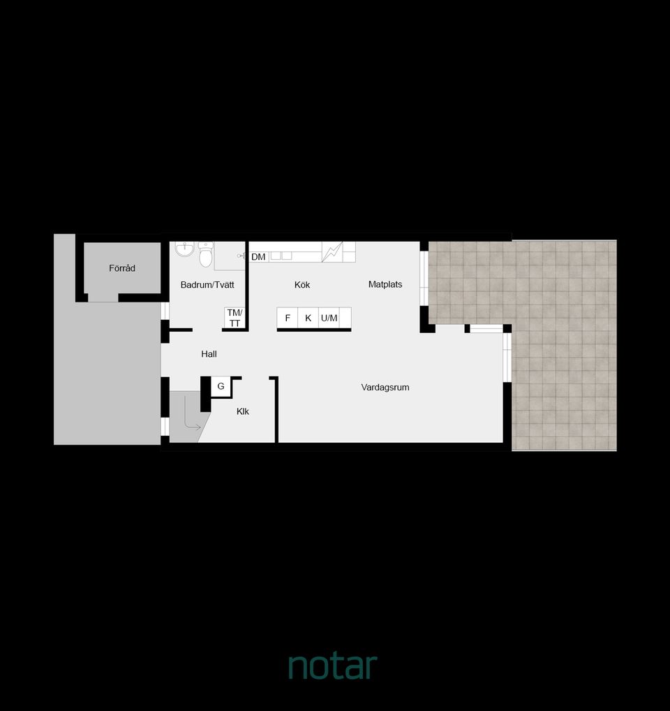 Bostadsrätt, Radhus, Stralsundsvägen 76, Östra Torn, Lund