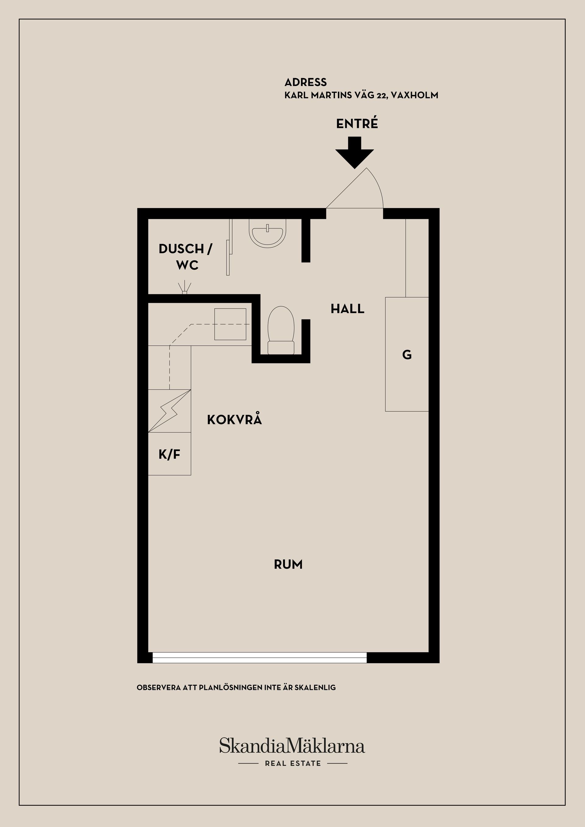 Bostadsrätt, Karl Martins väg 22, Vaxön, Vaxholm