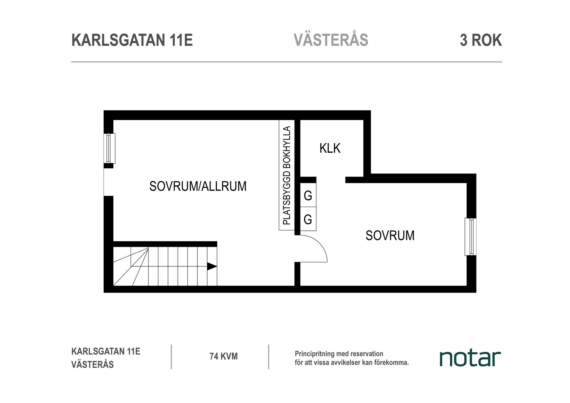Bostadsrätt, Karlsgatan 11E, Centrum, Västerås