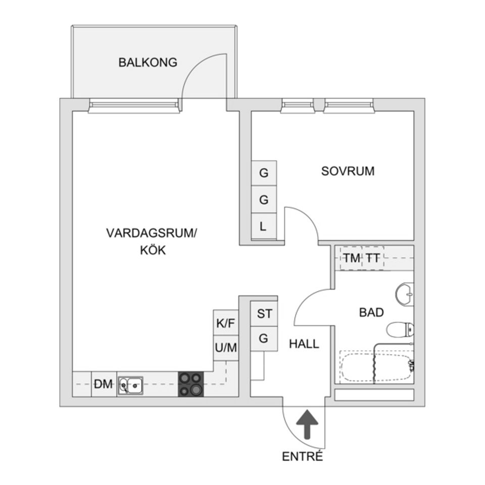 Bostadsrätt, Wilhelm Kåges gata 5, Gustavsberg Porslinskvarteren, Värmdö
