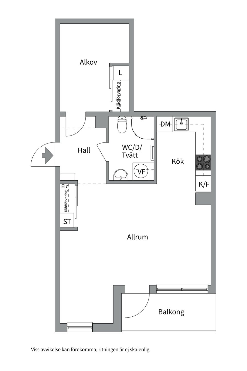 Bostadsrätt, Vattholmavägen 8C, Uppsala