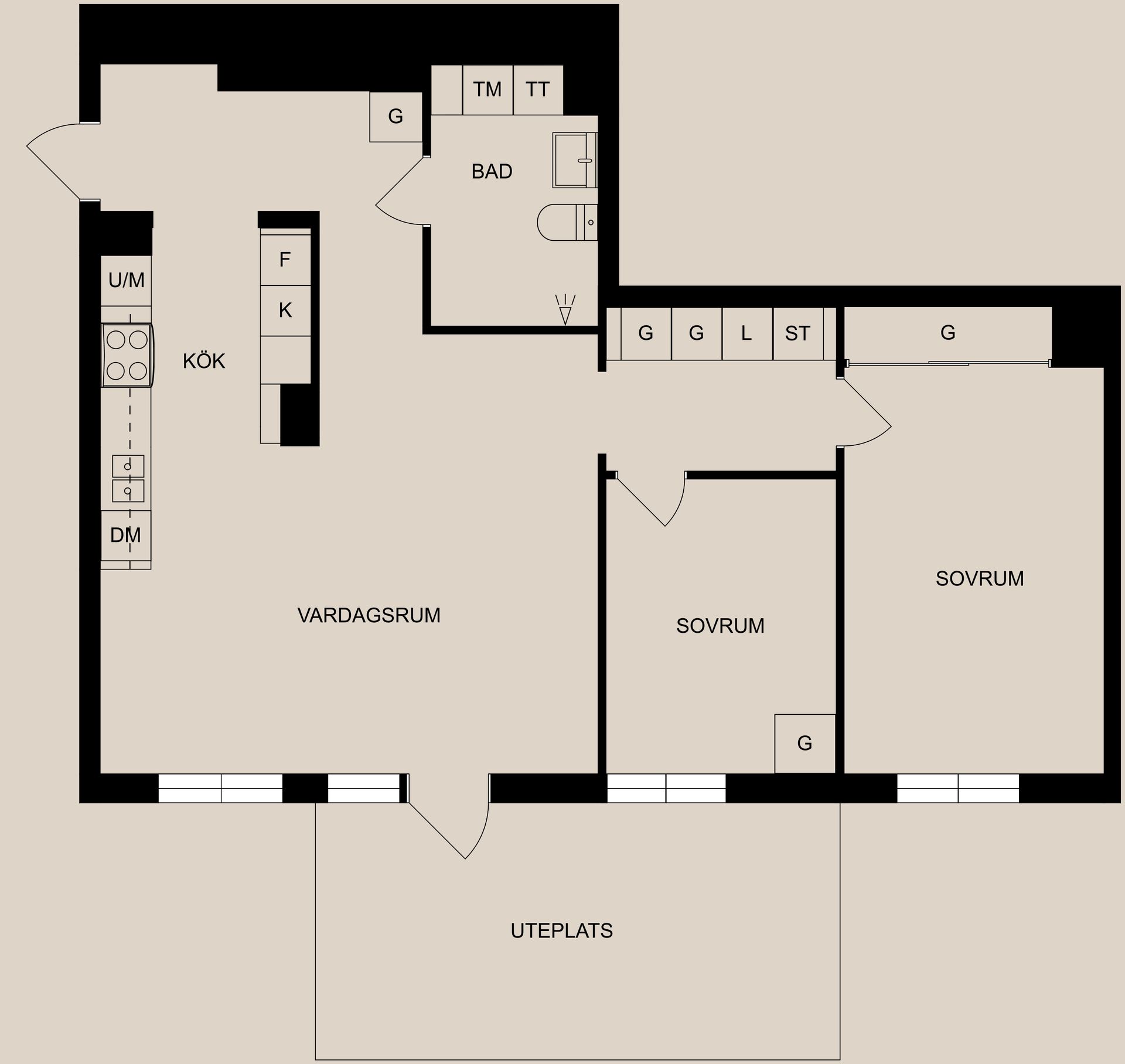 Bostadsrätt, Sveagatan 7, Centralt, Norrköping