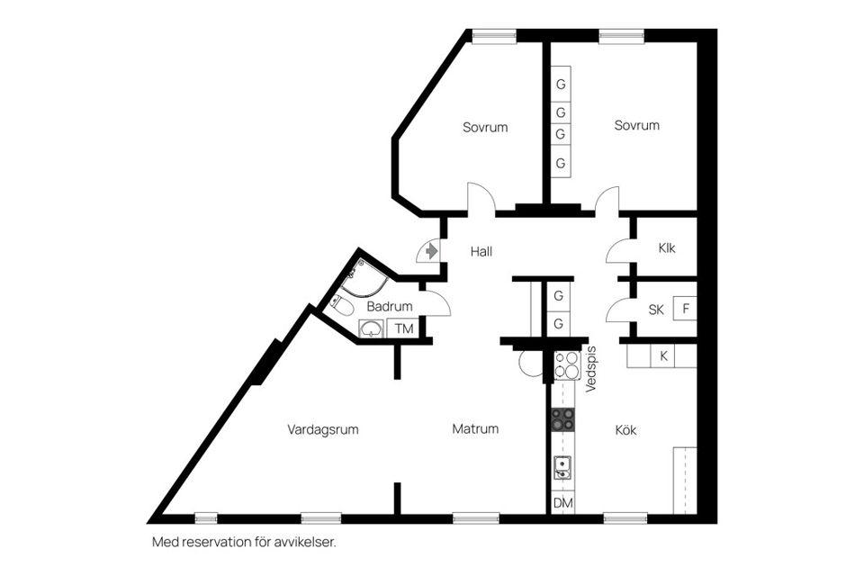 Bostadsrätt, Skogsvägen 7B, Gröndal, Oskarshamn
