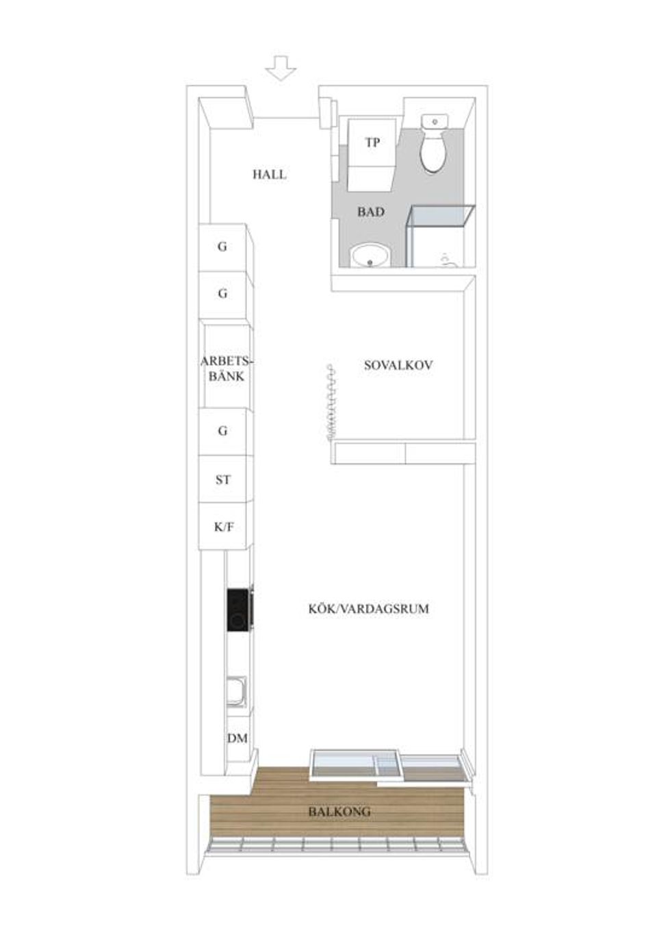 Bostadsrätt, Drabantgatan 7, Centrala Väsby, Upplands Väsby