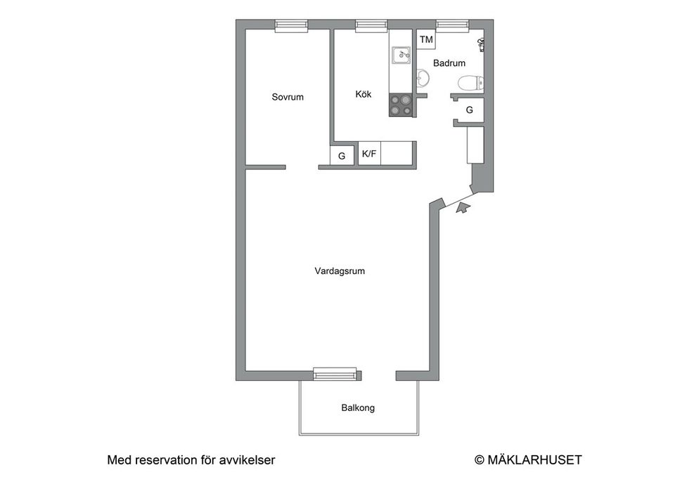 Bostadsrätt, Vadmalsvägen 3, Riksby, Stockholm