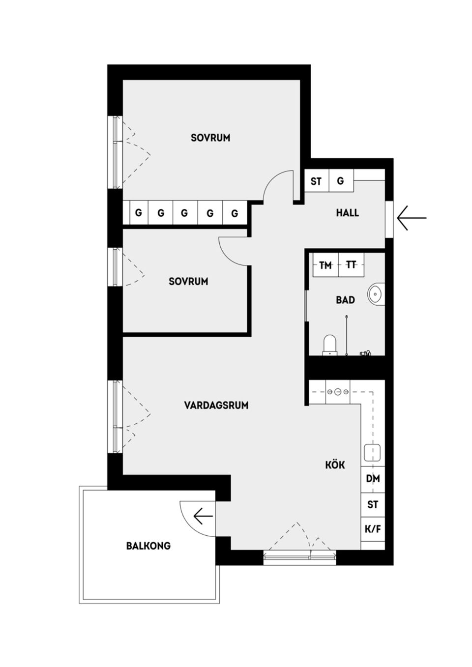 Bostadsrätt, Zetterlundsslingan 4, Kragstalund, Vallentuna