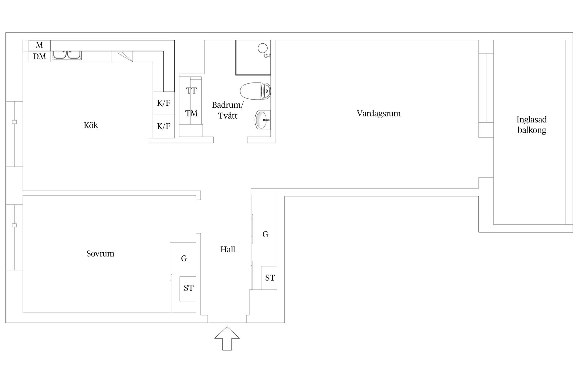 Bostadsrätt, Bratteråsgatan 30B, Eriksberg, Göteborg
