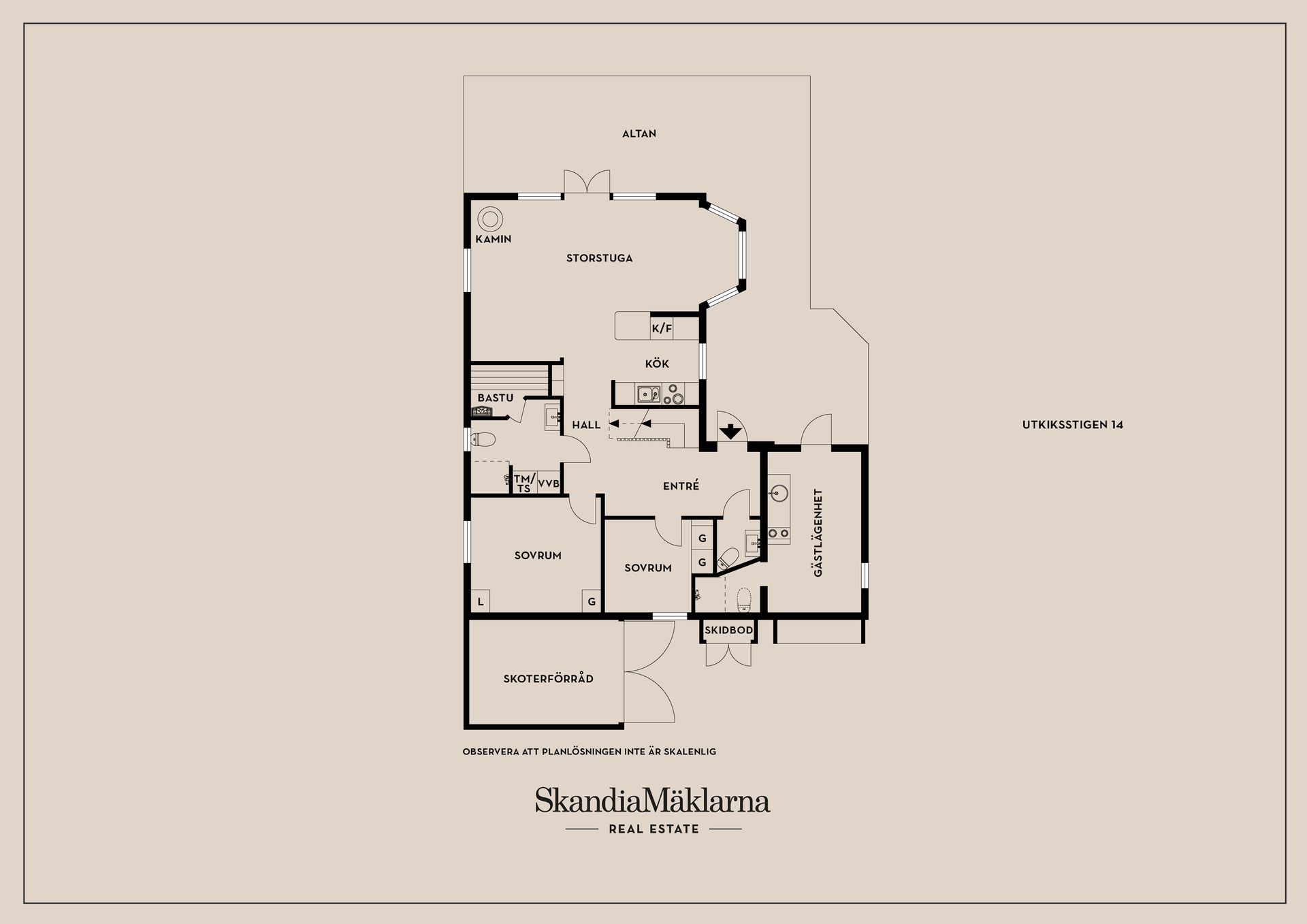 Bostadsrätt, Utkiksstigen 14, Hundfjället, Malung-Sälen