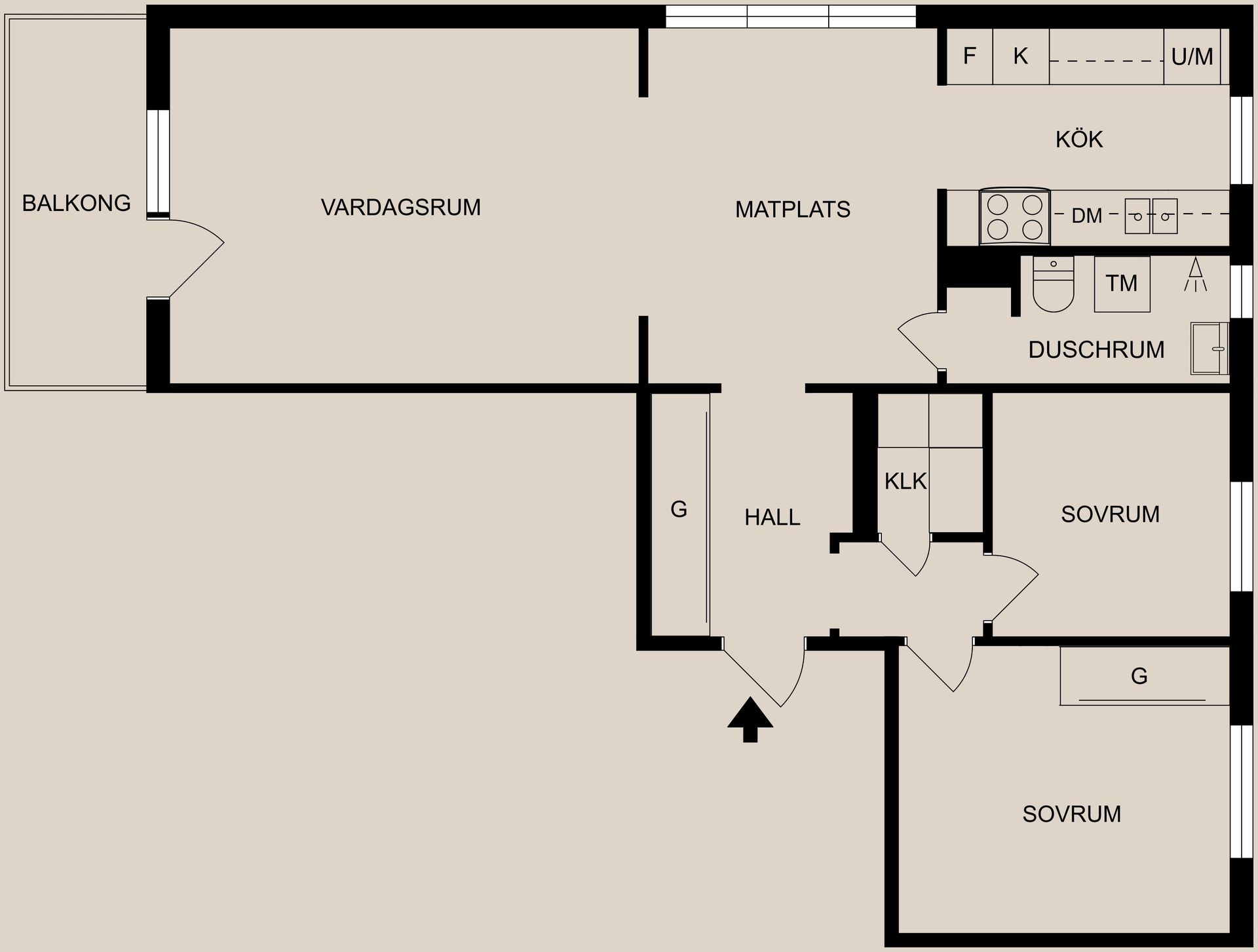 Bostadsrätt, Skiftesgången 2, Eneby, Vidablick, Norrköping