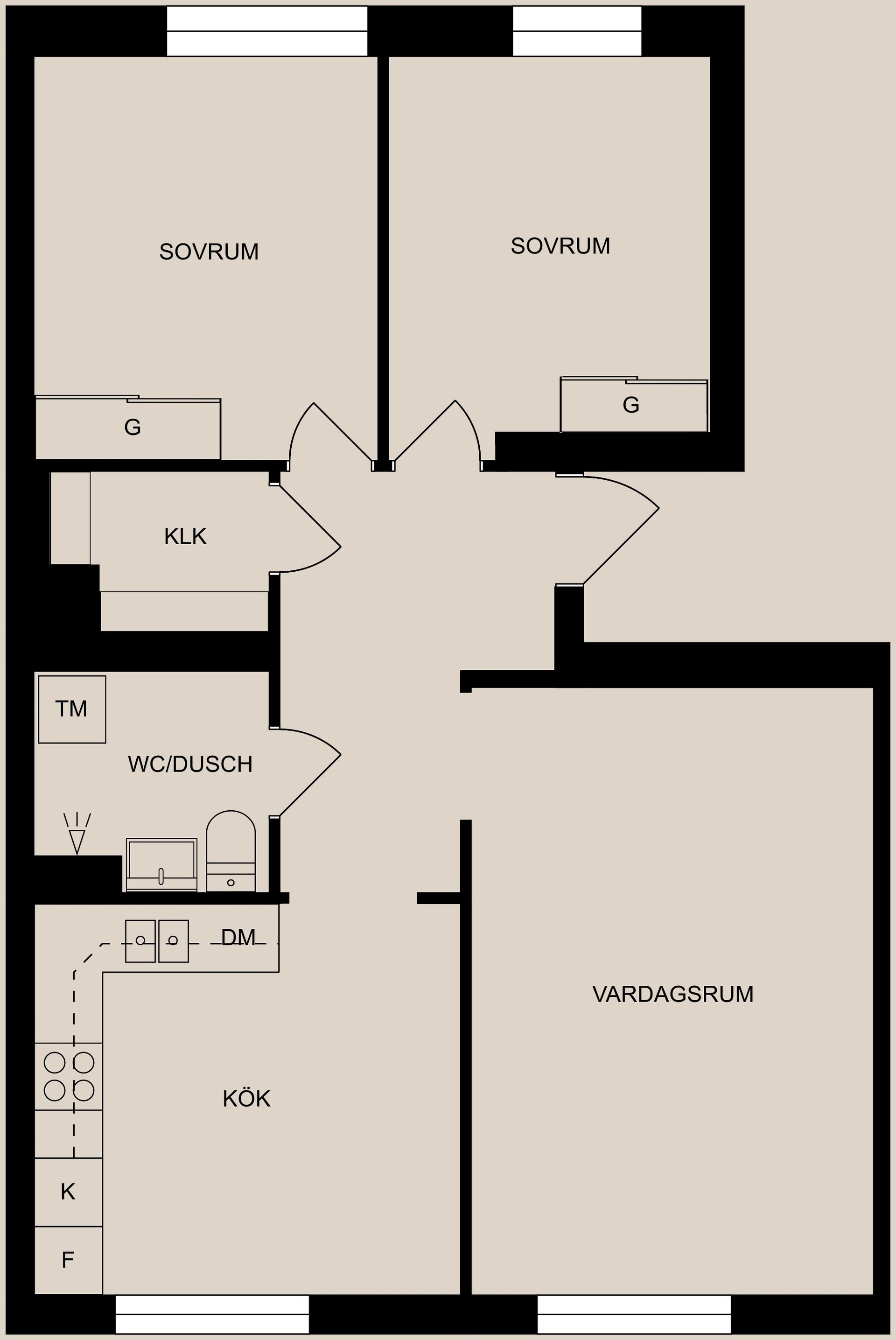 Bostadsrätt, Stockholmsvägen 13A, Centralt, Norr, Norrköping