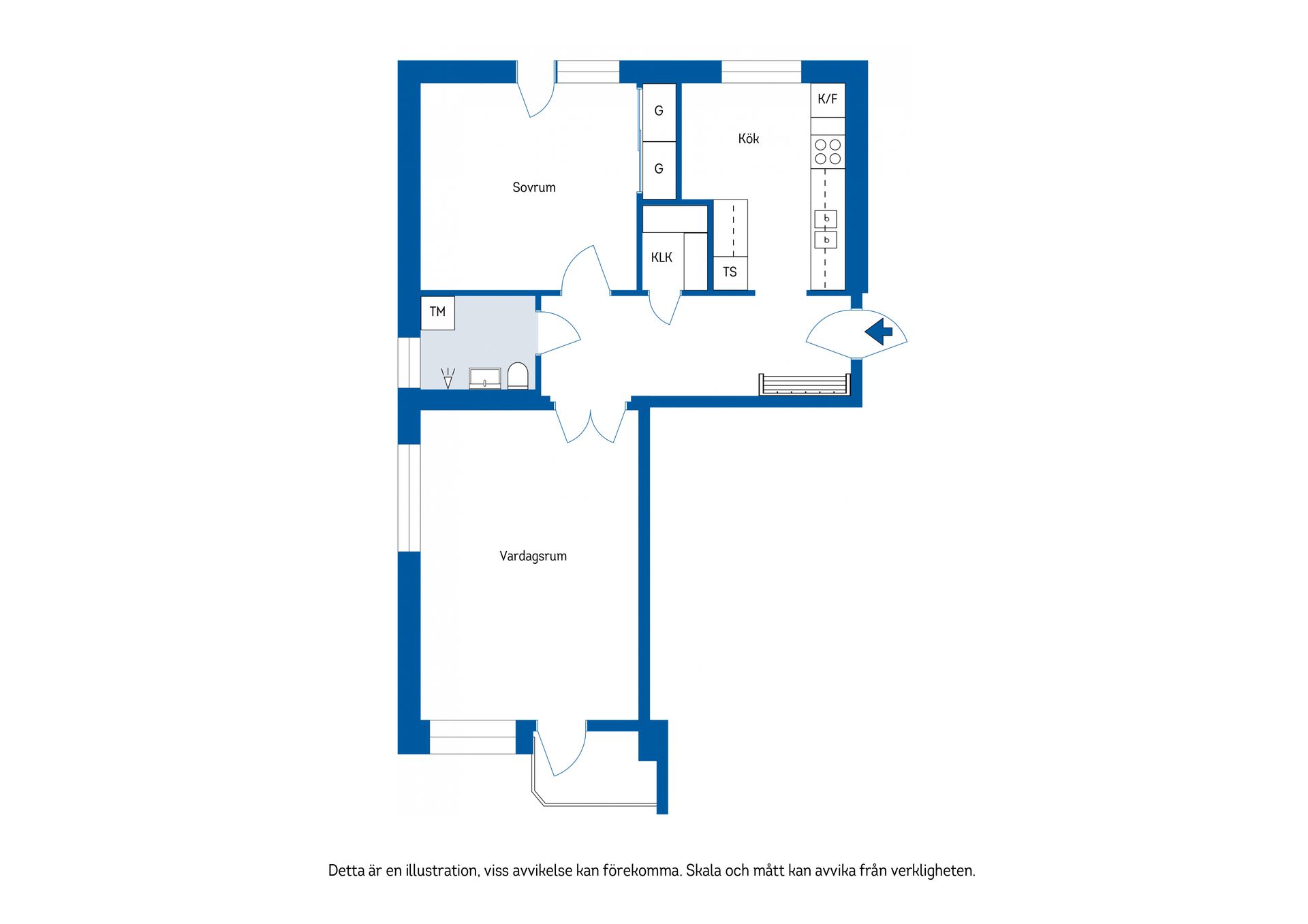 Bostadsrätt, Hårdvallsgatan 20, Sallyhill, Sundsvall