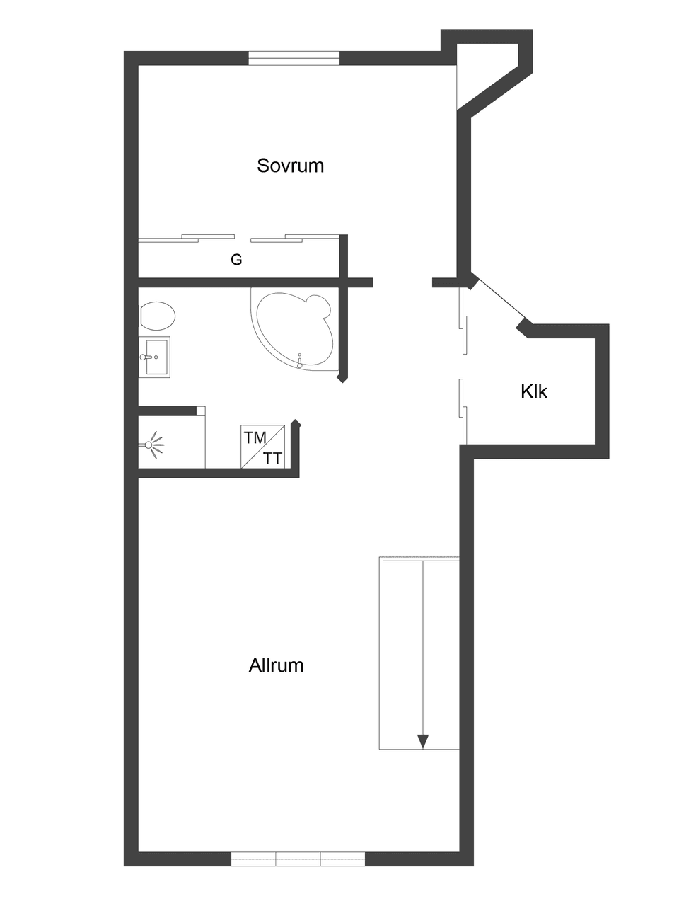 Bostadsrätt, Hörngatan 23G, Söder, Norrköping
