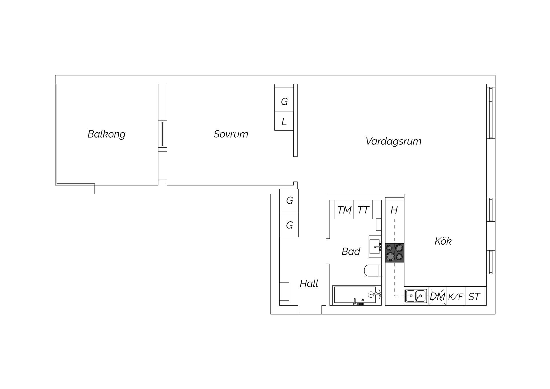 Bostadsrätt, Atles gata 9, Hyllie, Malmö