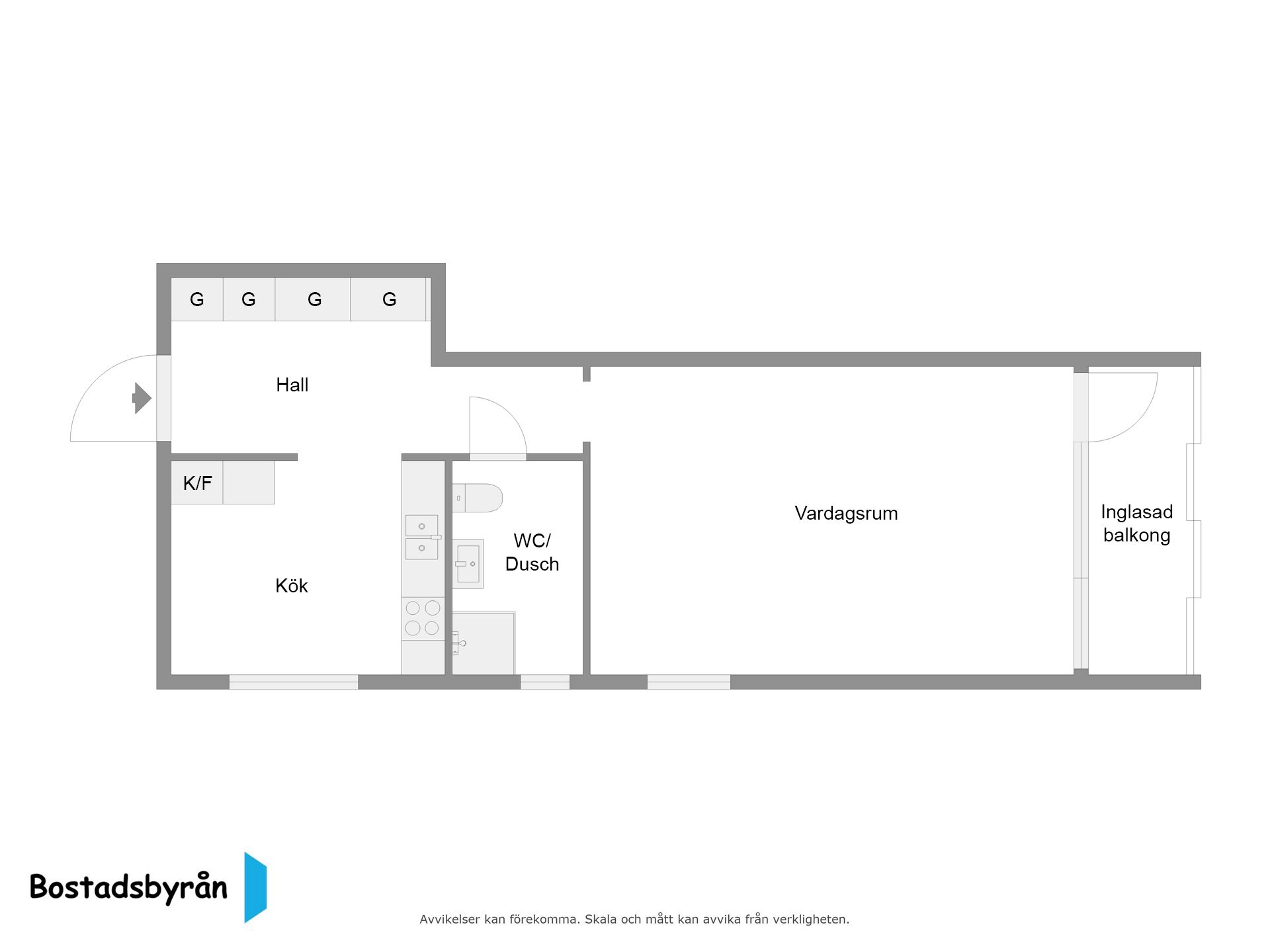 Bostadsrätt, Kantatvägen 5 lgh 1102, Uddevalla