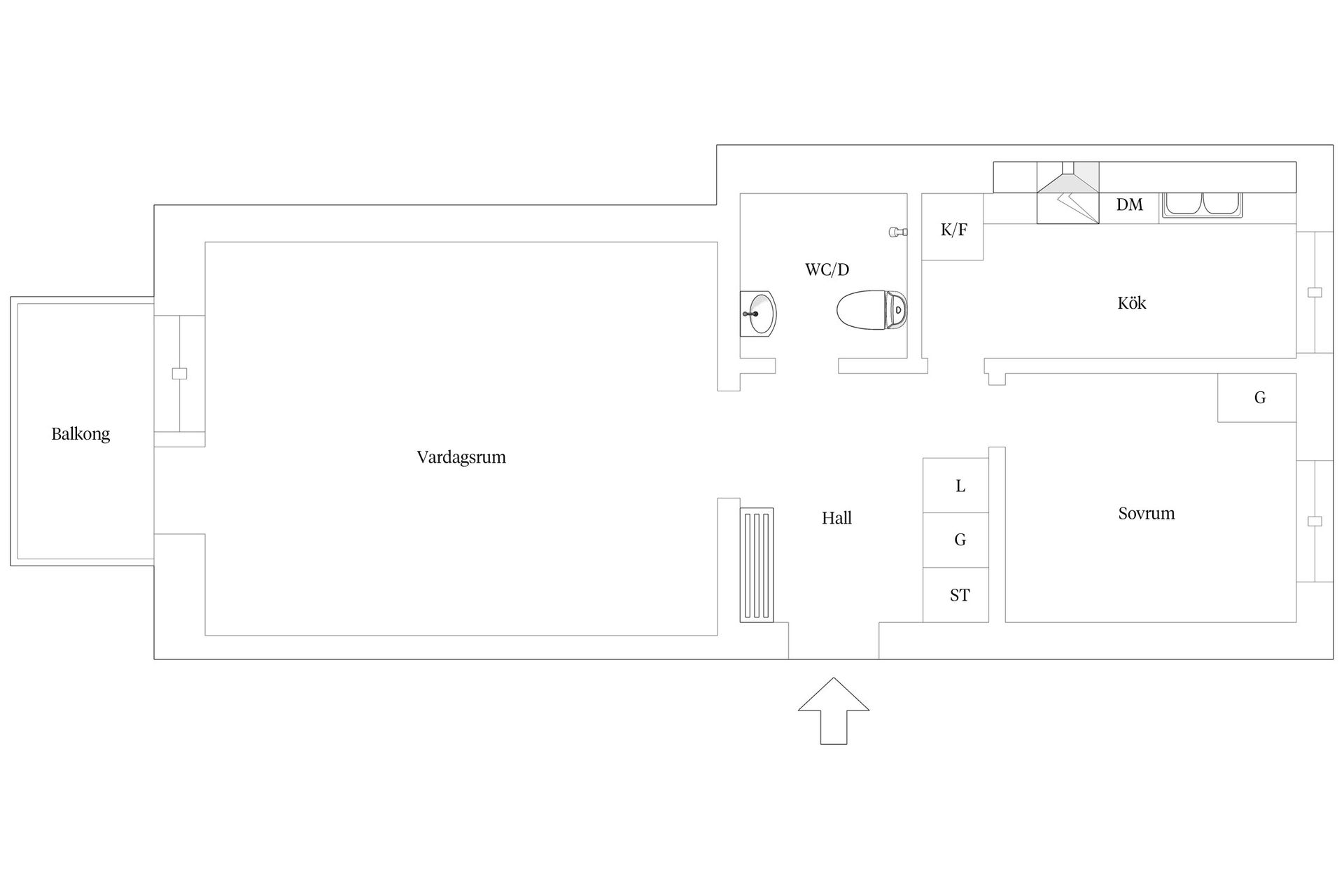 Bostadsrätt, Östanvindsgatan 13A, Centrala Hisingen, Göteborg