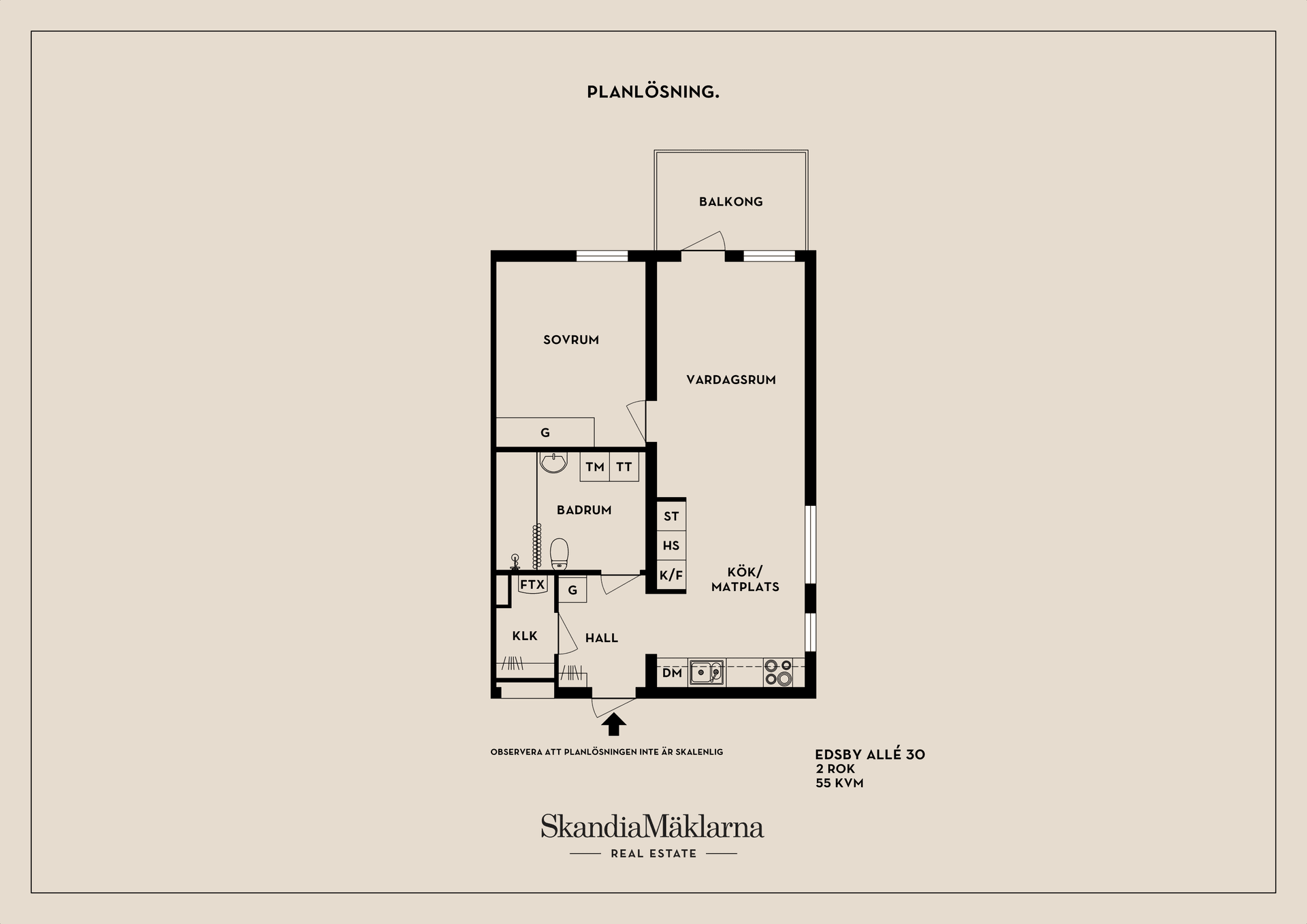 Bostadsrätt, Edsby allé 30, Eds Allé/Runby, Upplands Väsby
