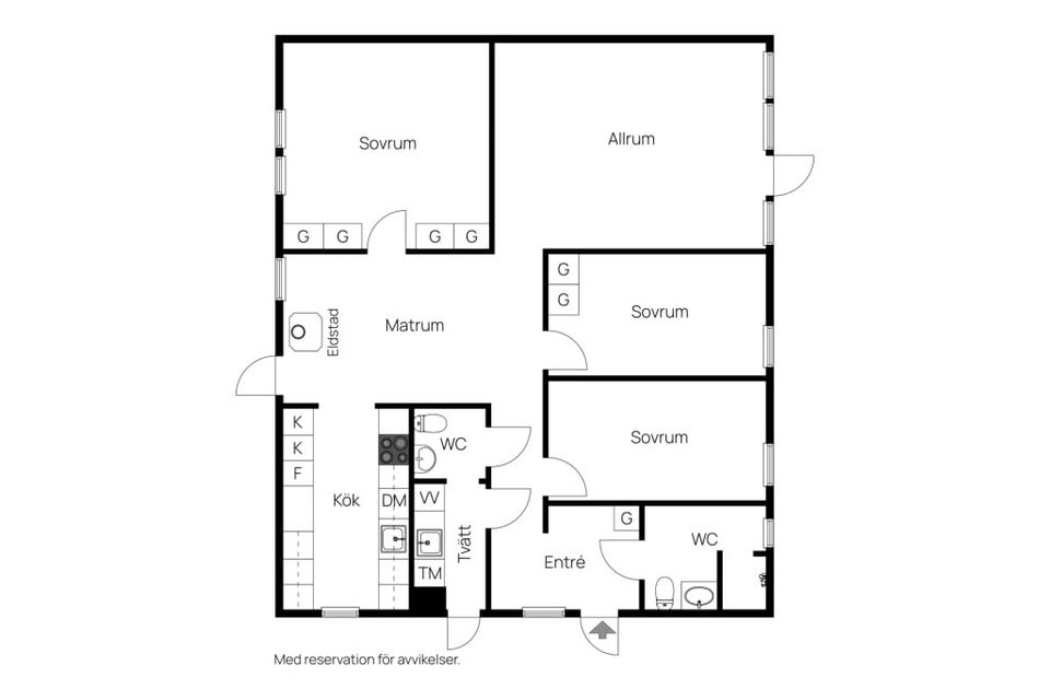 Villa, Glasbergsgatan 10, Hylte