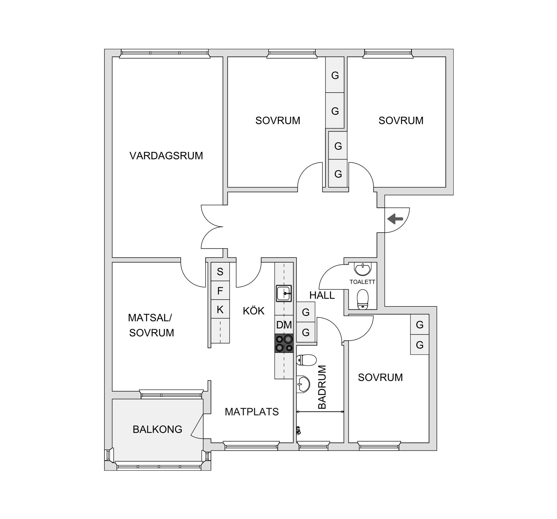 Bostadsrätt, Musikvägen 46, Ruddalen, Göteborg