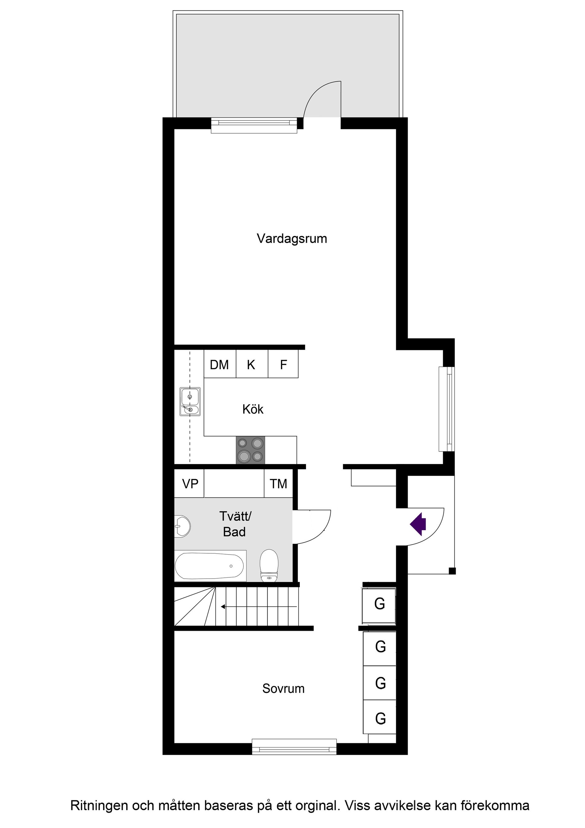 Villa, Radhus, Götavägen 106, Gribbylund, Täby