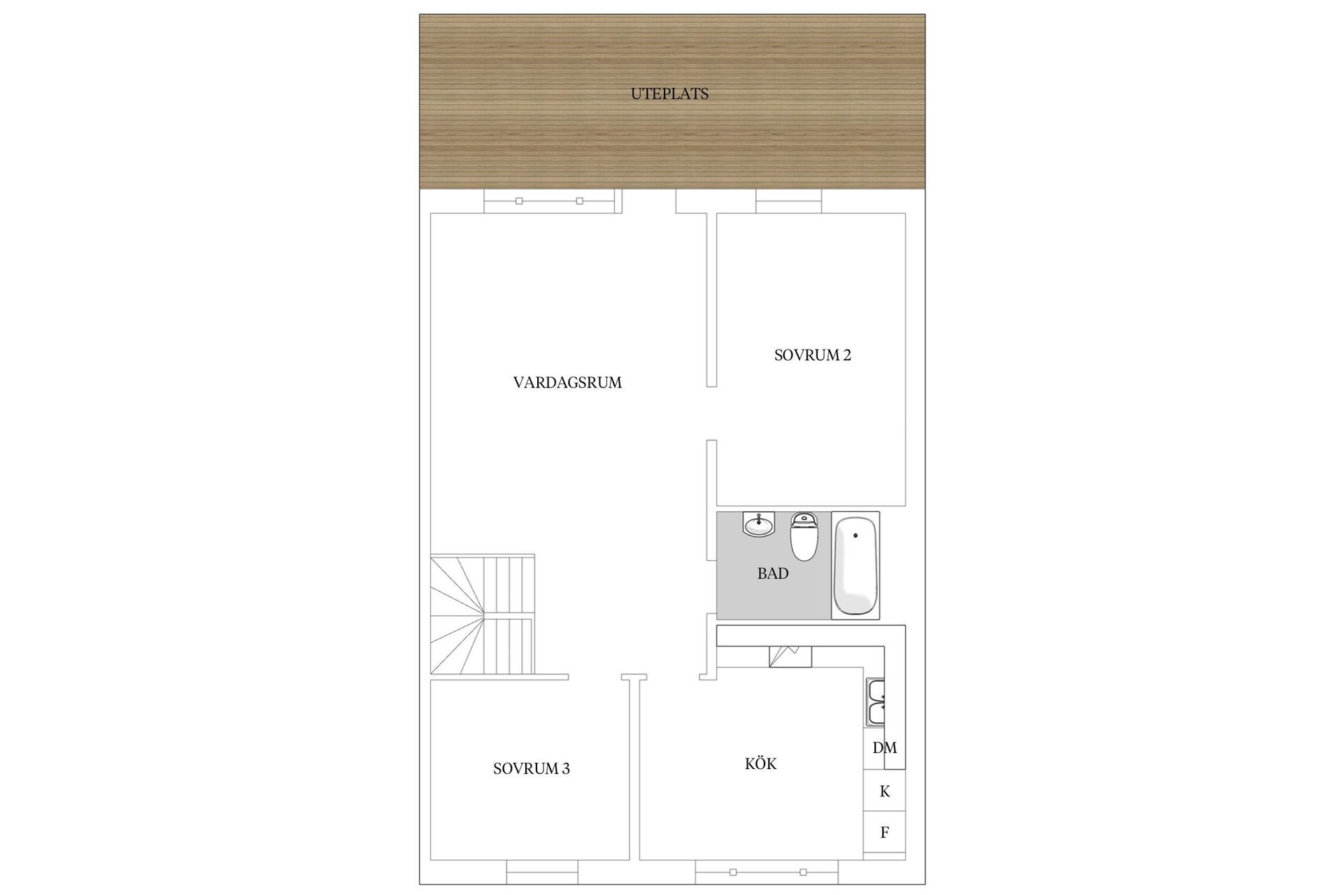 Bostadsrätt, Ottfjällsvägen 52, Torvalla, Östersund