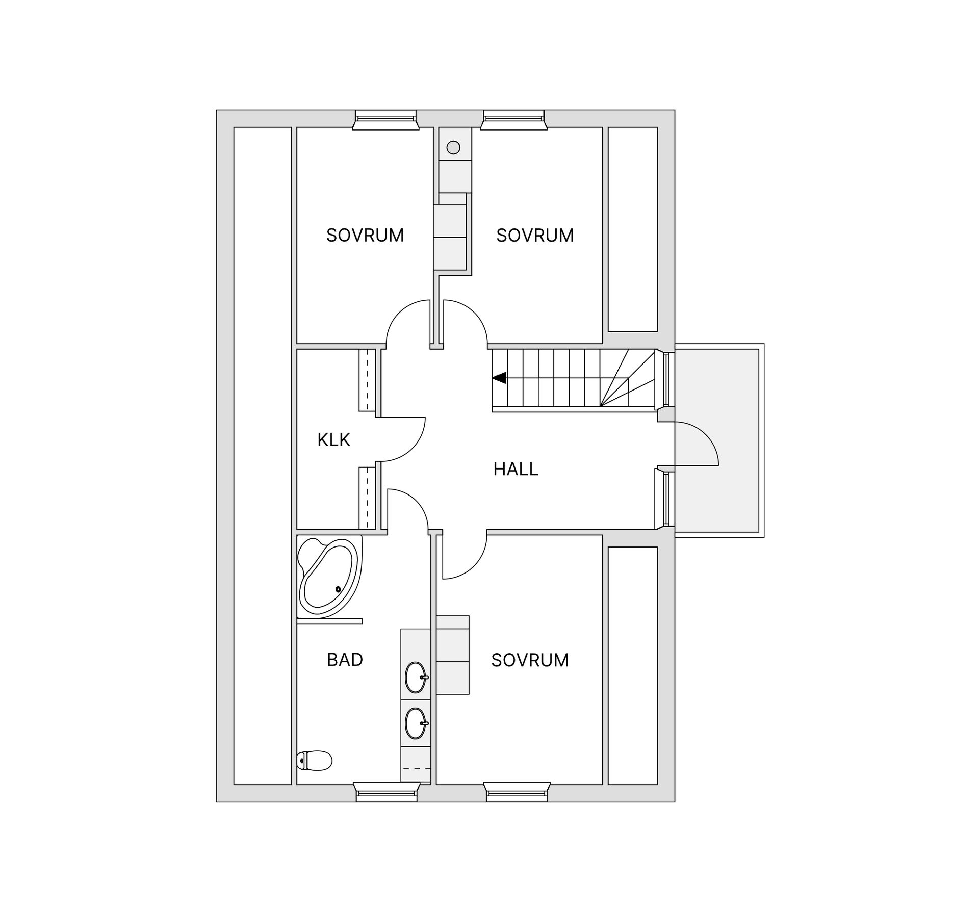 Villa, Norra Näs Nyängen 18, Kil