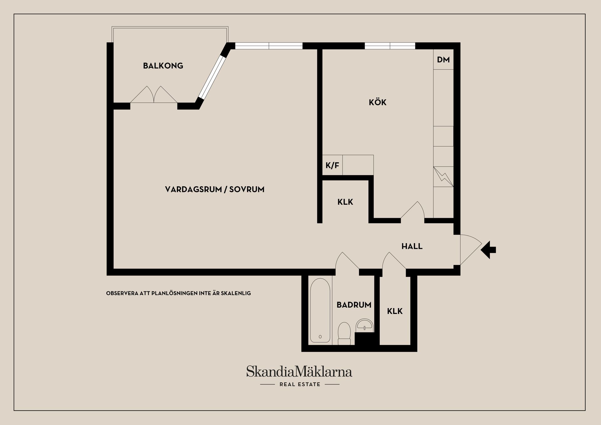 Bostadsrätt, Centralgatan 26D, Nynäshamn