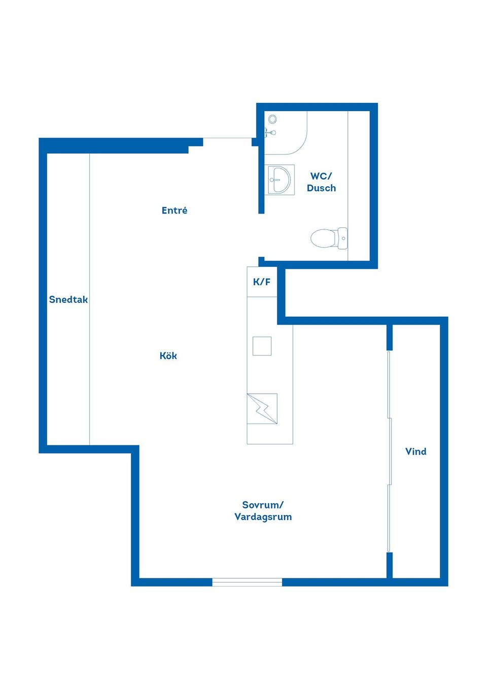Bostadsrätt, Skogmursvägen 6, Olsbacka, Gävle