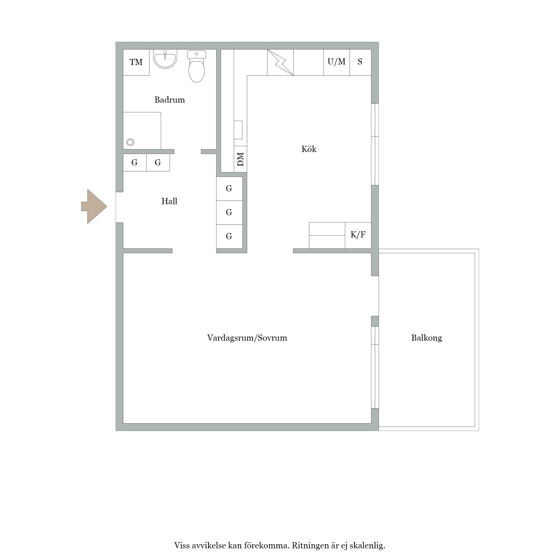 Bostadsrätt, Alkalievägen 19C, Bohus, Ale kommun, Ale