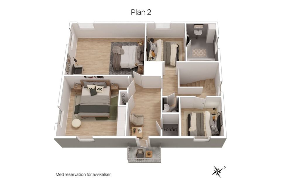 Villa, Storegårdsgatan 4, Mark