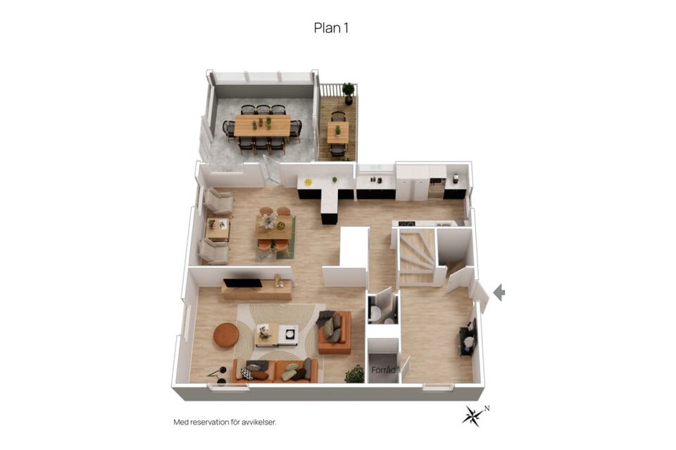 Villa, Storegårdsgatan 4, Mark