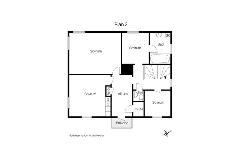 Villa, Storegårdsgatan 4, Mark