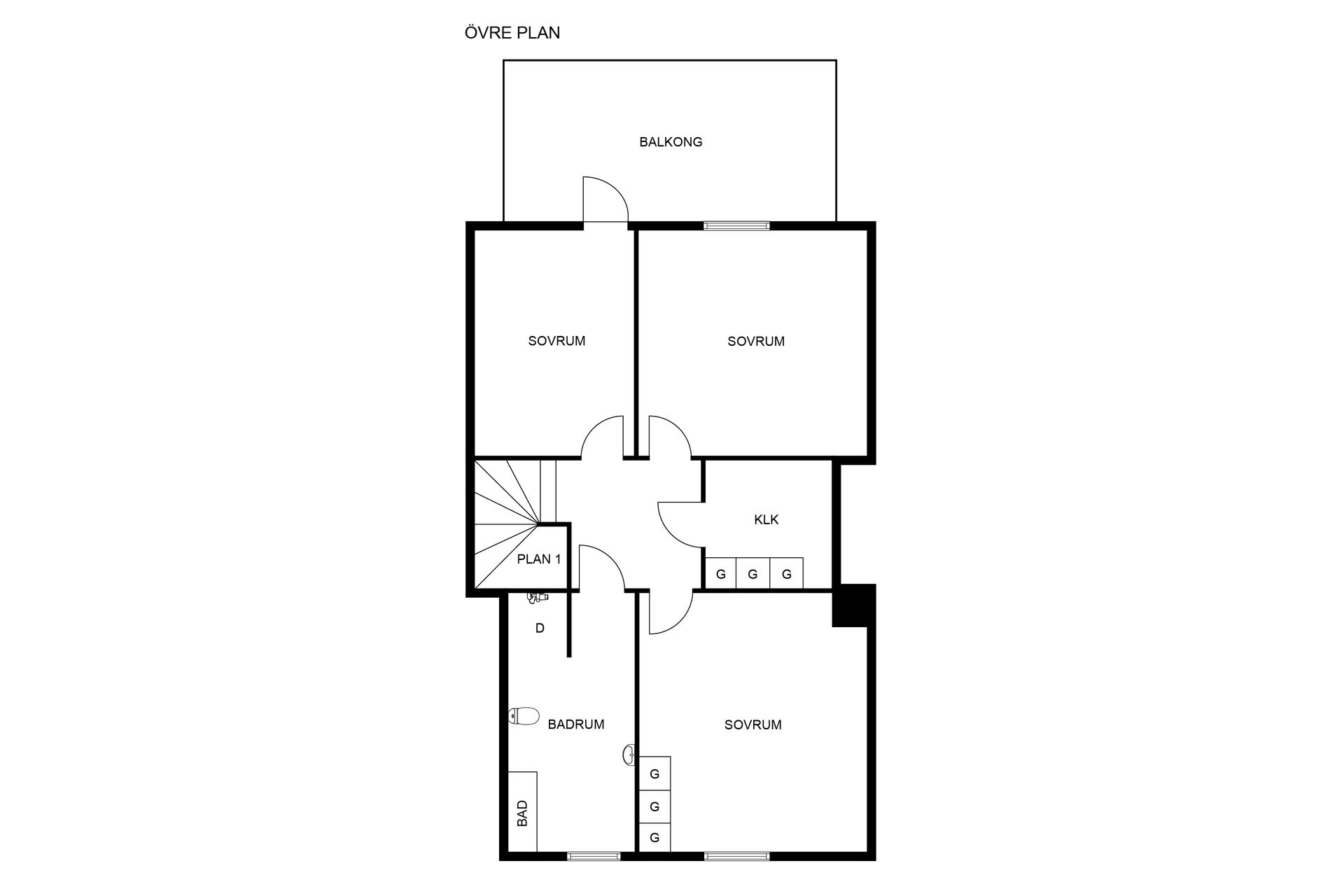 Villa, Radhus, Skidhoppargränd 11, Uddevalla