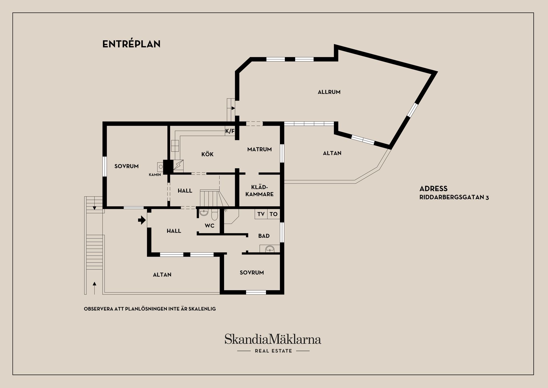 Villa, Riddarbergsgatan 3, Hagaby, Örebro