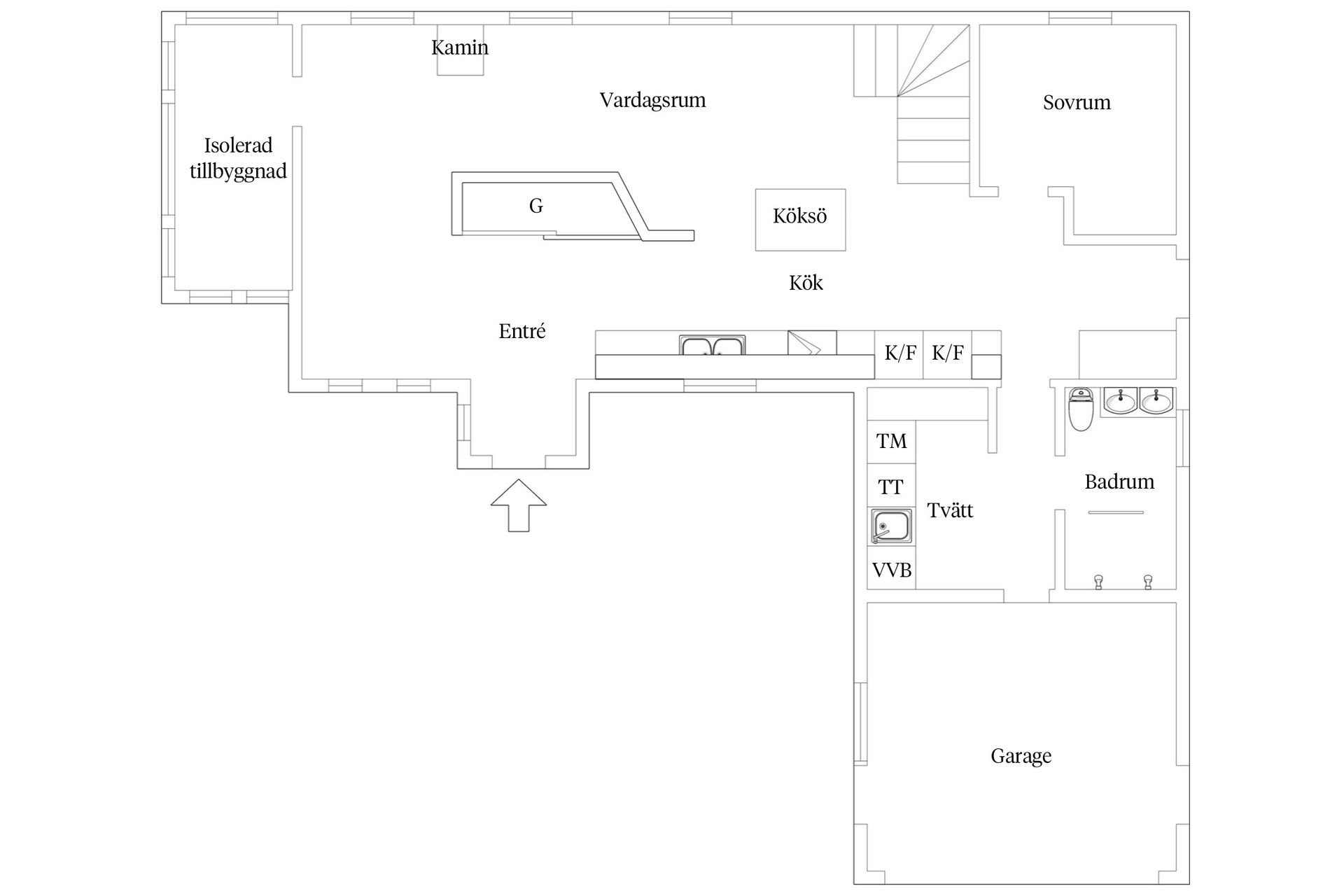 Villa, Träskovägen 8, Åhus, Kristianstad