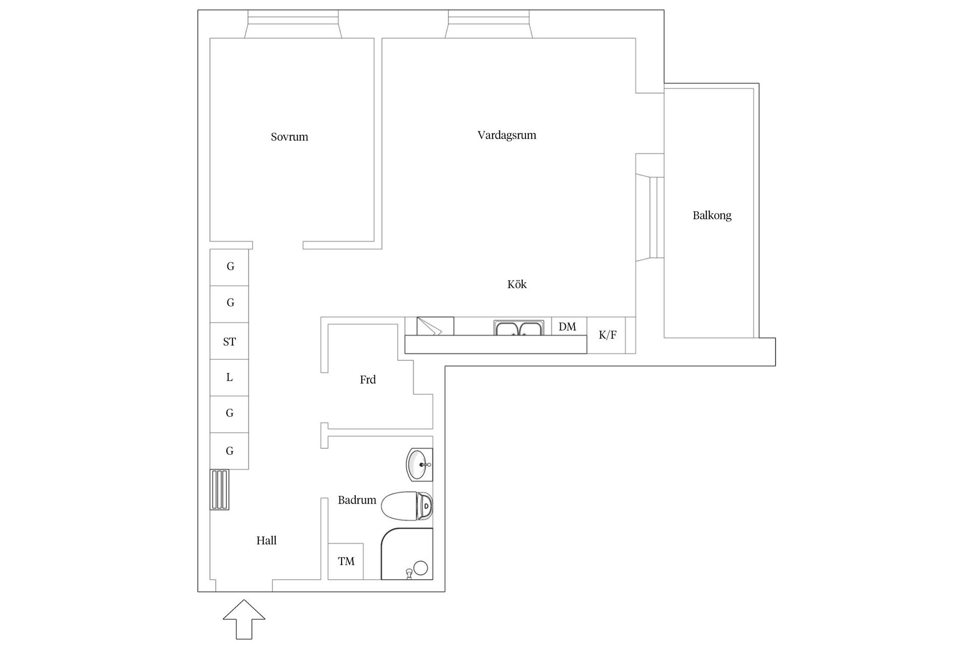 Bostadsrätt, Gräddgatan 7, Kallebäck, Göteborg