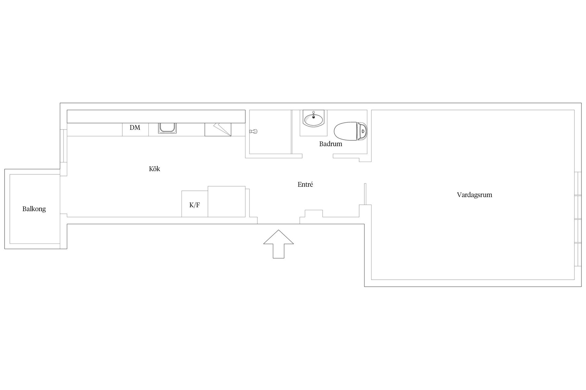 Bostadsrätt, Götgatan 12C, Östermalm, Kristianstad