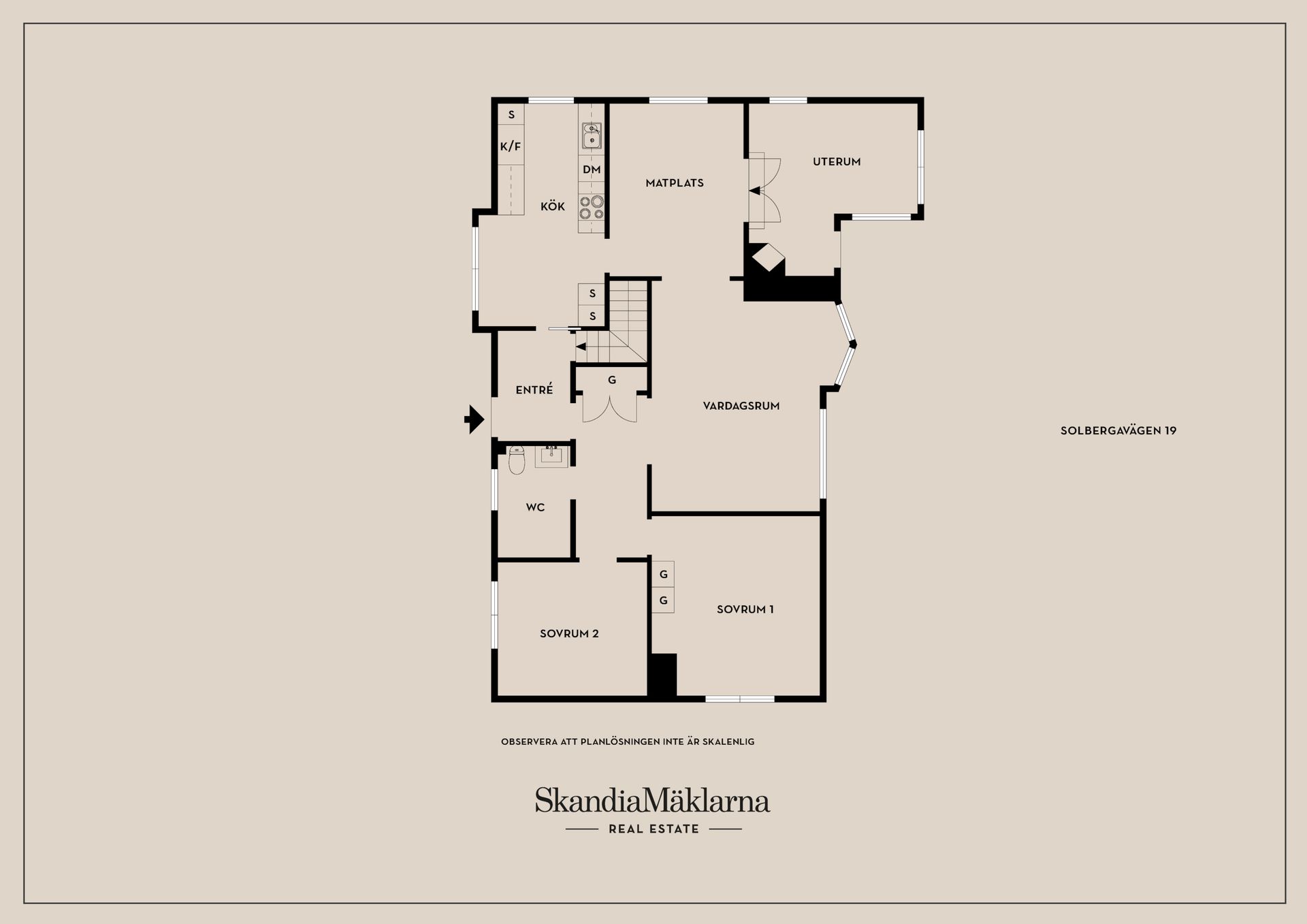 Villa, Solbergavägen 19, Motala
