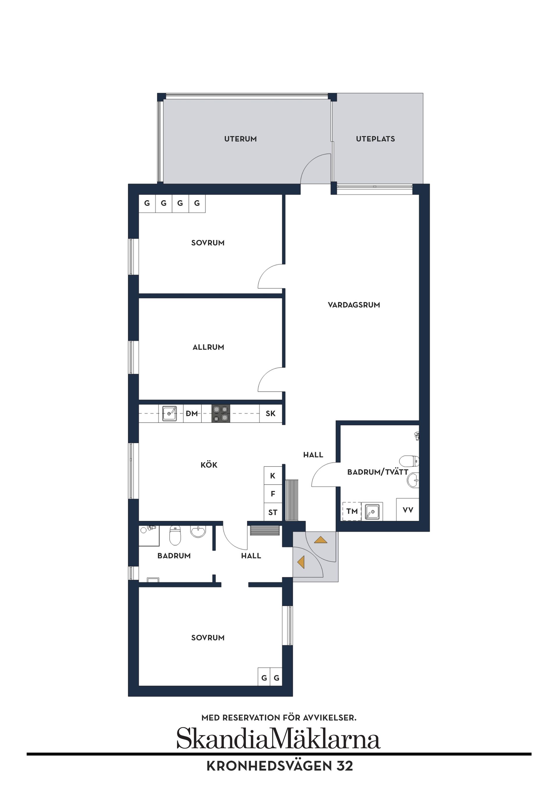 Radhus, Kronhedsvägen 32, Barnarp, Jönköping