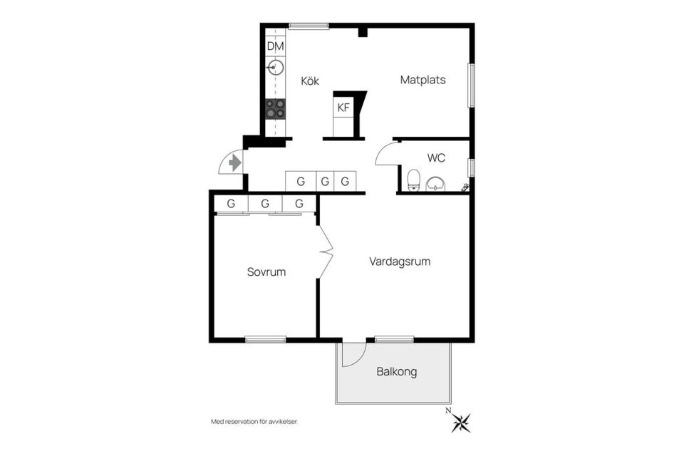Bostadsrätt, Huldregatan 21a, Borås